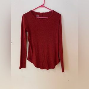 Red Long Sleeve Shirt